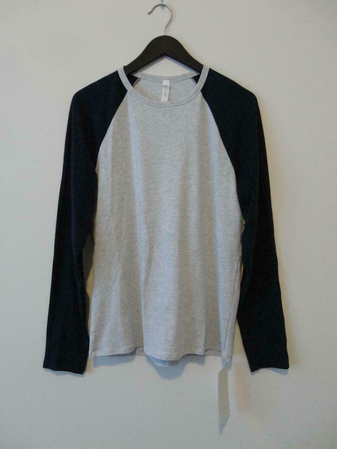 NWT LULULEMON Bodhi LS Top Shirt Men's XXL HCUG/NUNY Grey Navy Blue gallery
