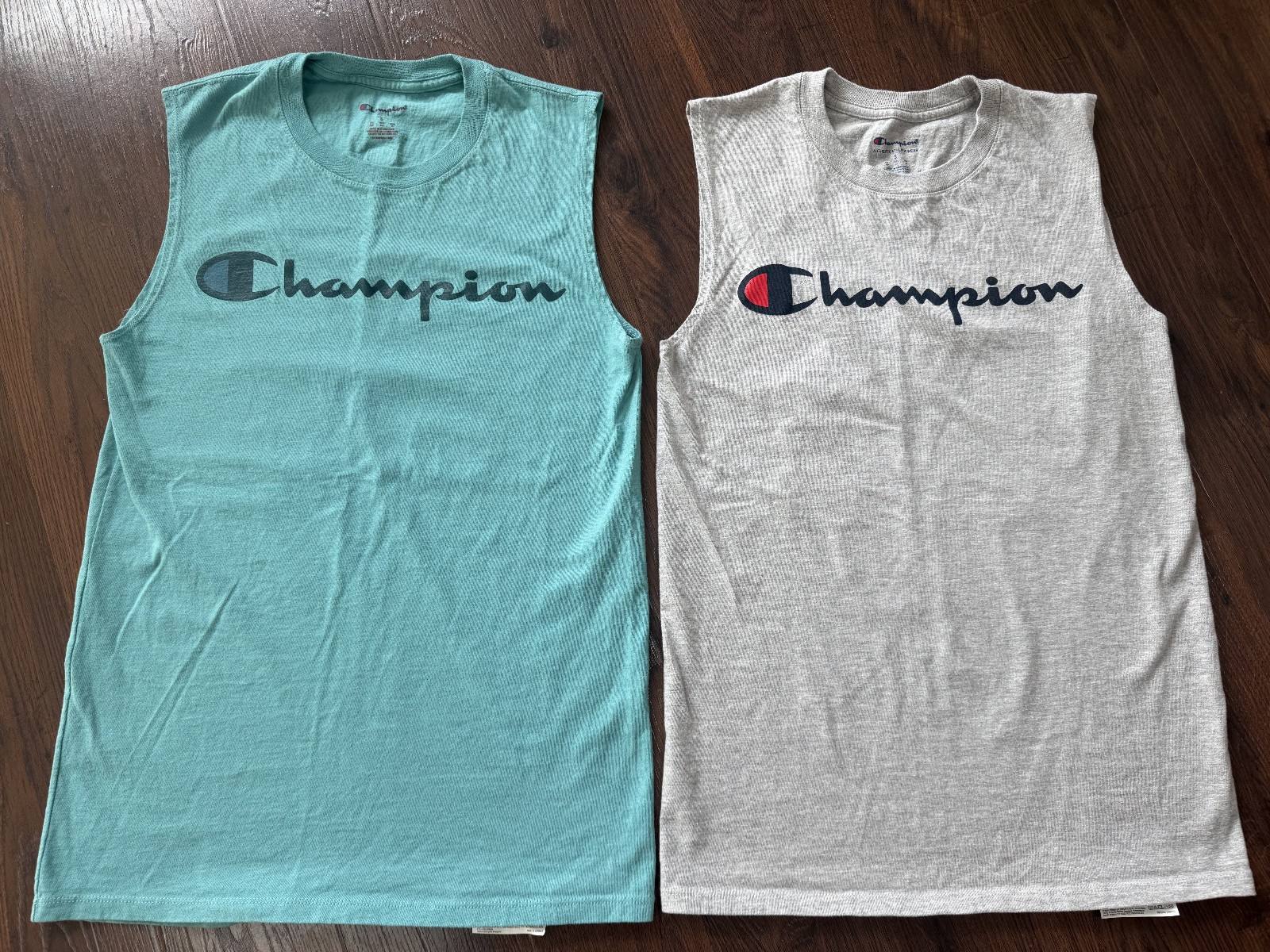 Champion Tank Top Mens Small Blue and Gray lot gallery