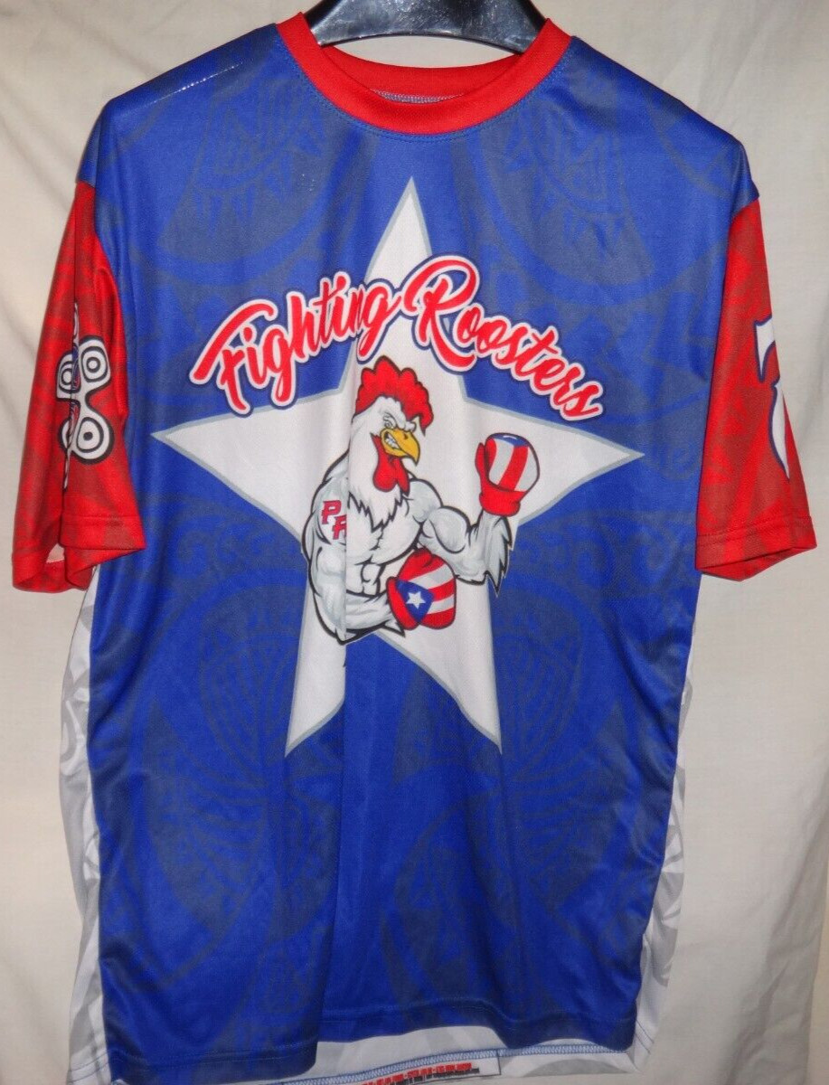 Puerto Rico Fighting Roosters MERCADO Game Used Worn Jersey gallery