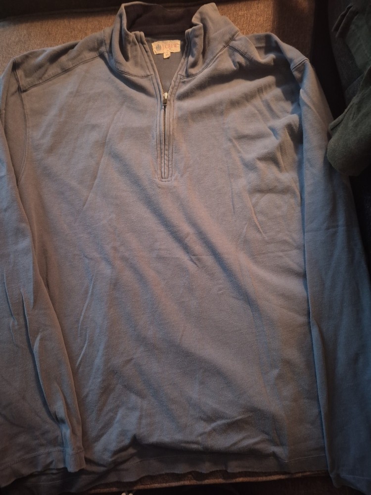 J Crew, Quarter Zip, Pullover, Size XL