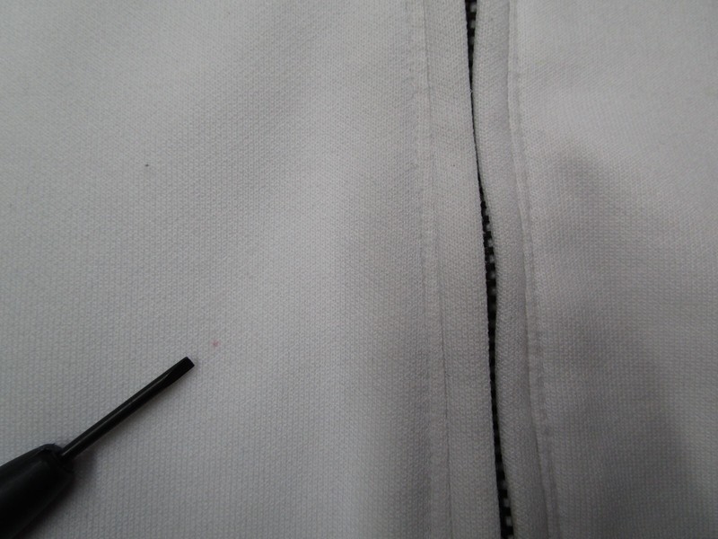 Marc Ecko Jacket Mens Medium White Cut Sewn Full Zip Track Double Sided Skull gallery