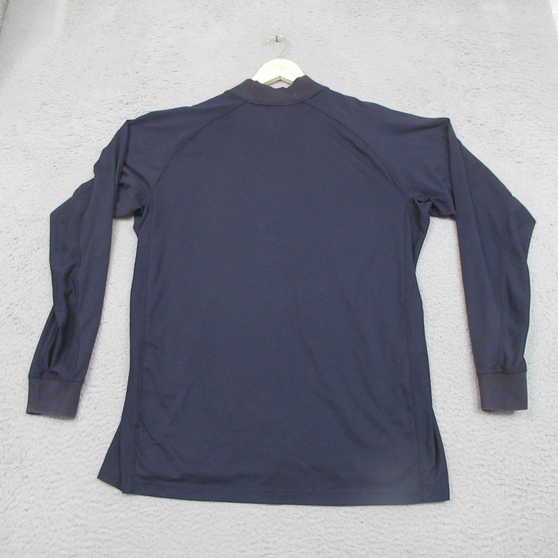 Zero Restriction T400 Mock Pullover Shirt Mens XL Blue Golf Stretch Performance gallery