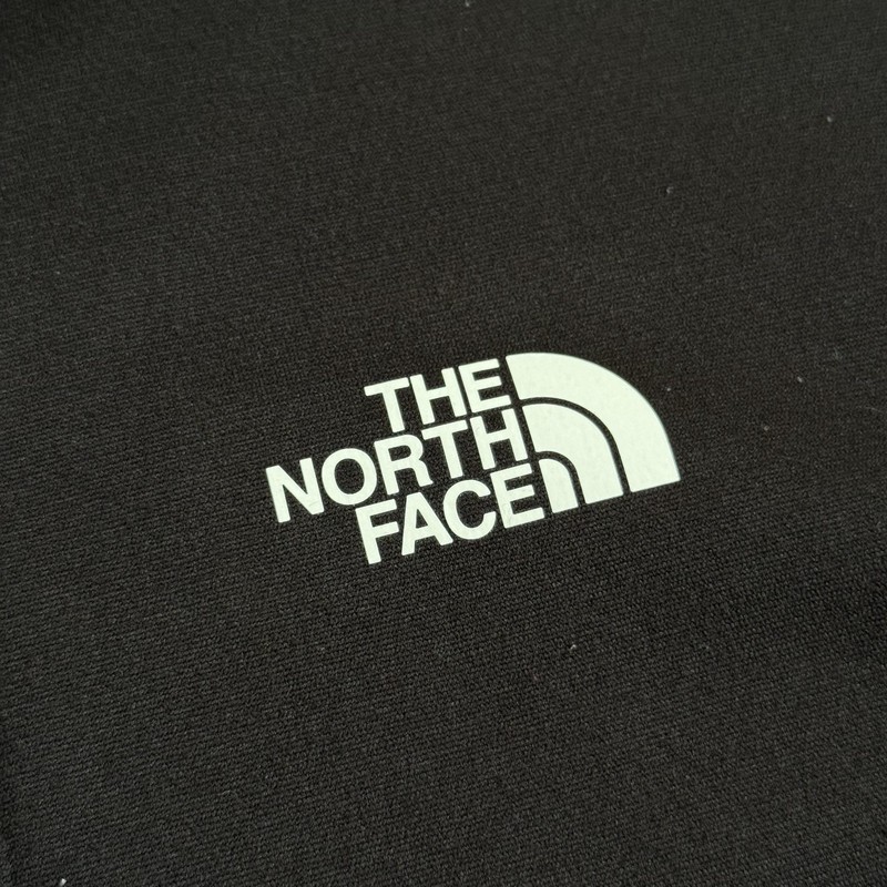 The North Face Pullover Mens Medium Gray Black Fleece 1/4 Zip Colorblock Hiking gallery
