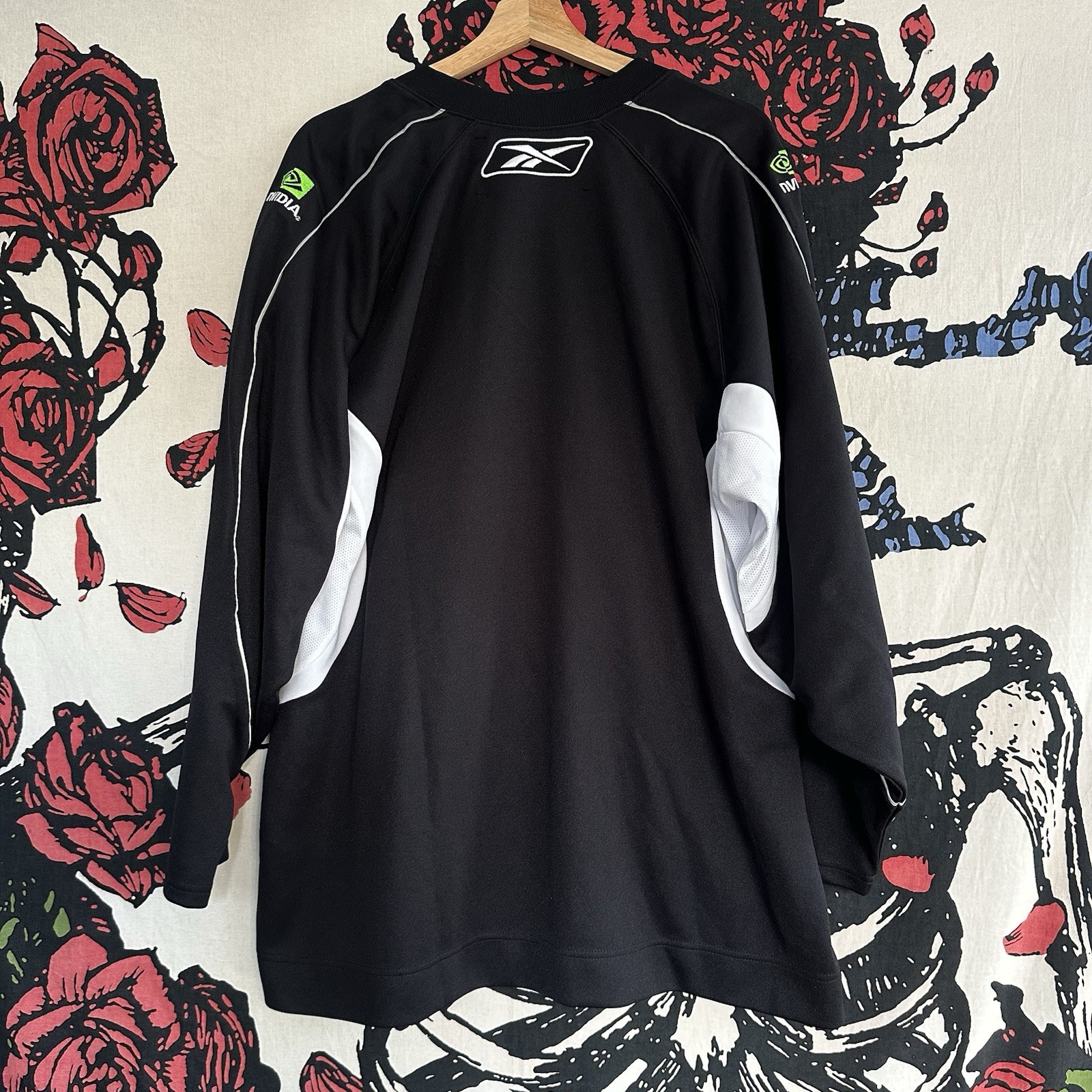 2010 Reebok Nvidia Logo PC Esports Hockey Jersey Video Game Gamer Gaming Tech L gallery