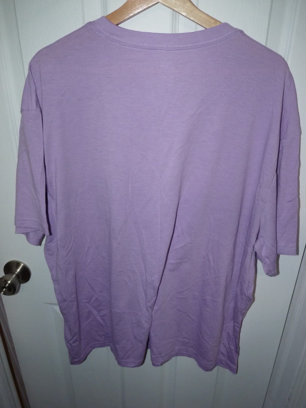 Athletic Works men's 2XL (50-52) S/S moisture-wicking tri-blend t-shirt purple gallery