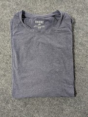 RHONE Reign Long Sleeve Performance Shirt Men’s Size XL Blue Heather