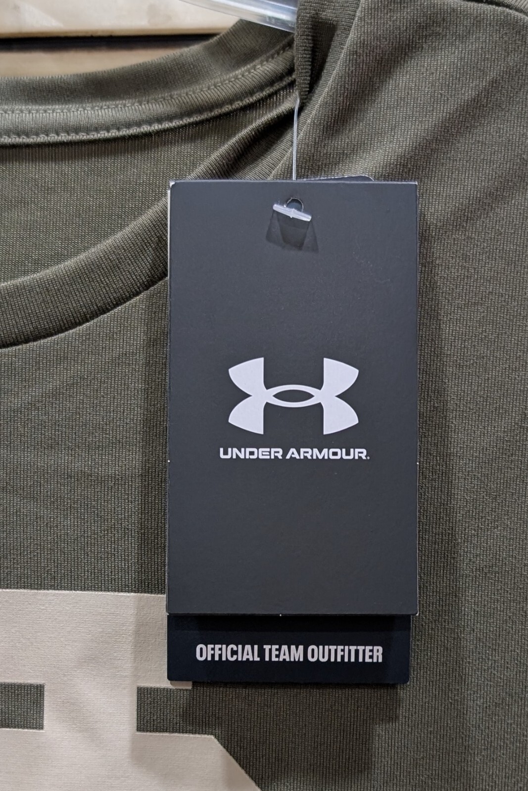NEW Men's Large Under Armour UA Freedom Collegiate Long Sleeve Shirt Notre Dame gallery