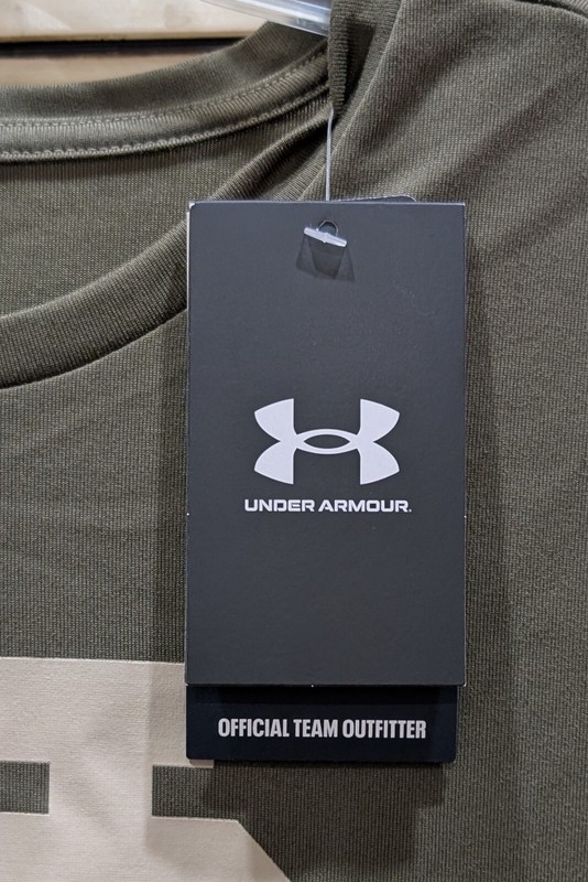 NEW Men's Large Under Armour UA Freedom Collegiate Long Sleeve Shirt Notre Dame gallery