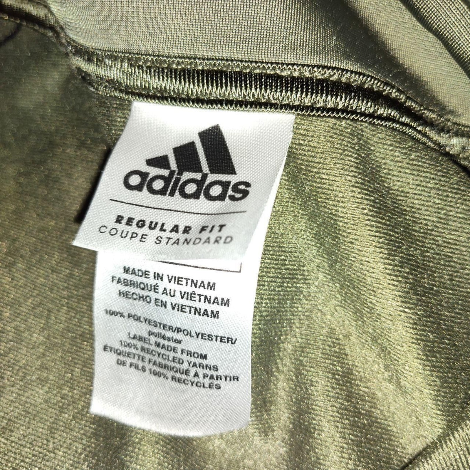 Adidas Men's Green Jacket Size Small gallery