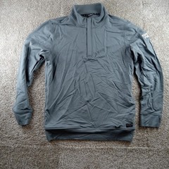 Travis Mathew Newport 1/4 Zip Fleece Pullover Mens Medium Gray Golf Toyo Tires