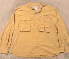Men’s Size XXL Nike ACG Orb Weaver Dri-FIT ADV UV Long-Sleeve Button-Up Shirt