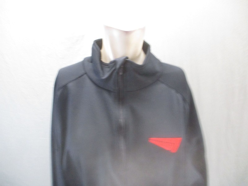 Port Authority Size 2XL Mens BLK 1/2 Zip Stand Collar Warm Athletic Pullover 208 gallery