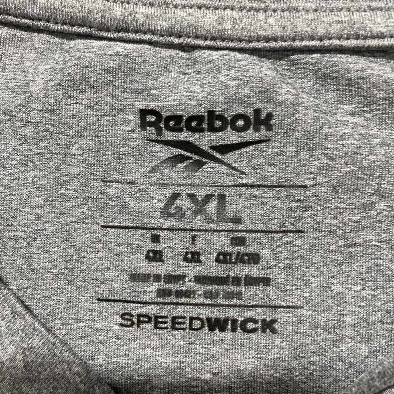 Reebok Long Sleeve Shirt Mens 4XL 4X Speedwick Gray Gym Performance Tee gallery