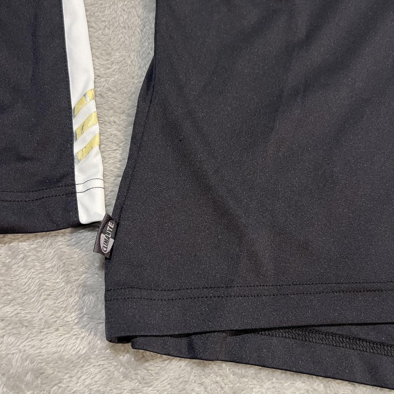 Vintage Adidas Pullover Mens Extra Large Black 1/4 Zip Climalite Long Sleeve 00s gallery