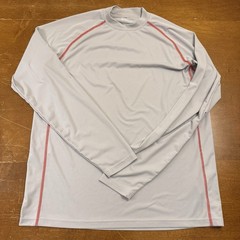 Simms Mens Shirt Medium Green Fishing Performance Solarflex Stretch UPF Active