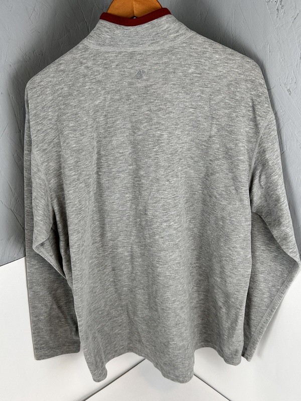 Eastern Mountain Sports Base Layer Tech Wick Mens Size XL Thermo 1/4 Zip Gray gallery