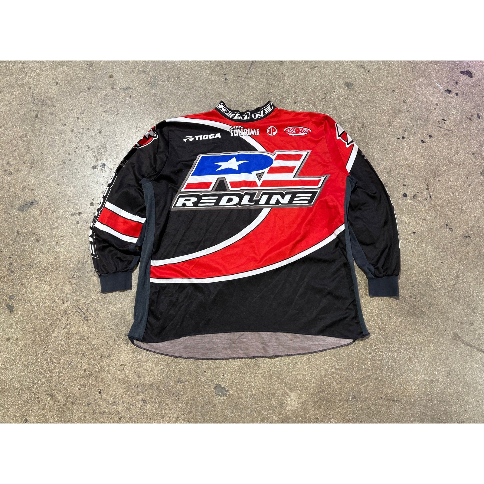 Red Line Motocross Jersey - Red/ Black Size XL gallery
