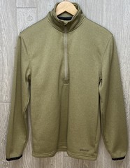 Filson Pullover Mens Orca Green Polartec Fleece 1/2 Zip Outdoor Layer X Small