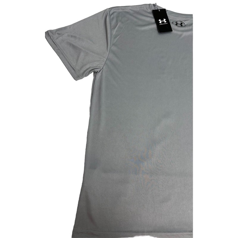 Under Armour Gray Tech Fade Tee Loose Men's T-Shirt Short Sleeve Size Large Nw gallery