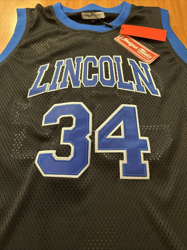 Headgear Classics Jesus Shuttlesworth He Got Game 1998 Jersey Lincoln High XL gallery