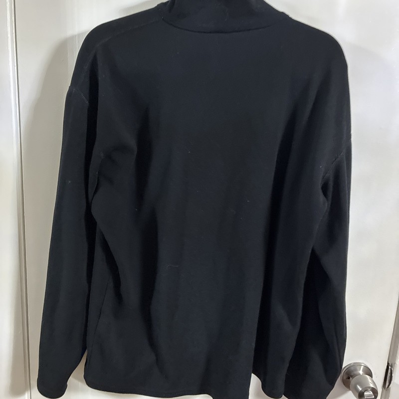 The North Face Pullover Waffle Fleece 1/4 Zip Black Jacket AP9V Men's Large gallery