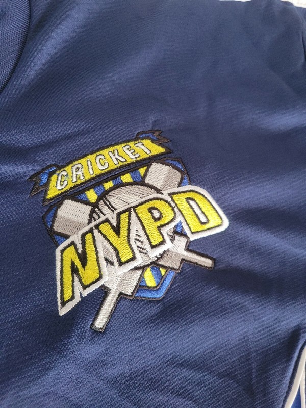 Adidas Climalite Cricket NYPD Sports Pre STA JSY Size XL New With Tags gallery