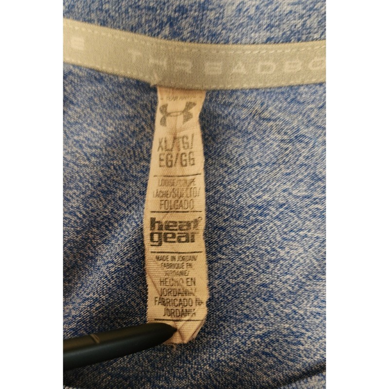 Under Armour Chambray Blue Short Sleeve Tee Size XL gallery