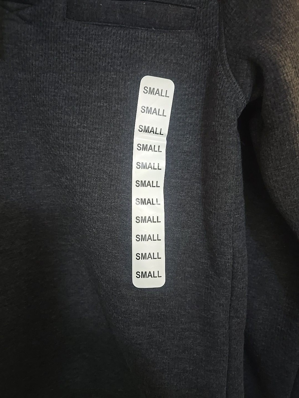 Coleman Size S Long Sleeve Crew Neck Snap Gray Thermal Shirt WT gallery