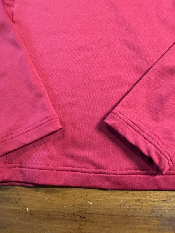 Road Runner Run Athletic Pullover Shirt Men's Small Red Stretch EUC gallery