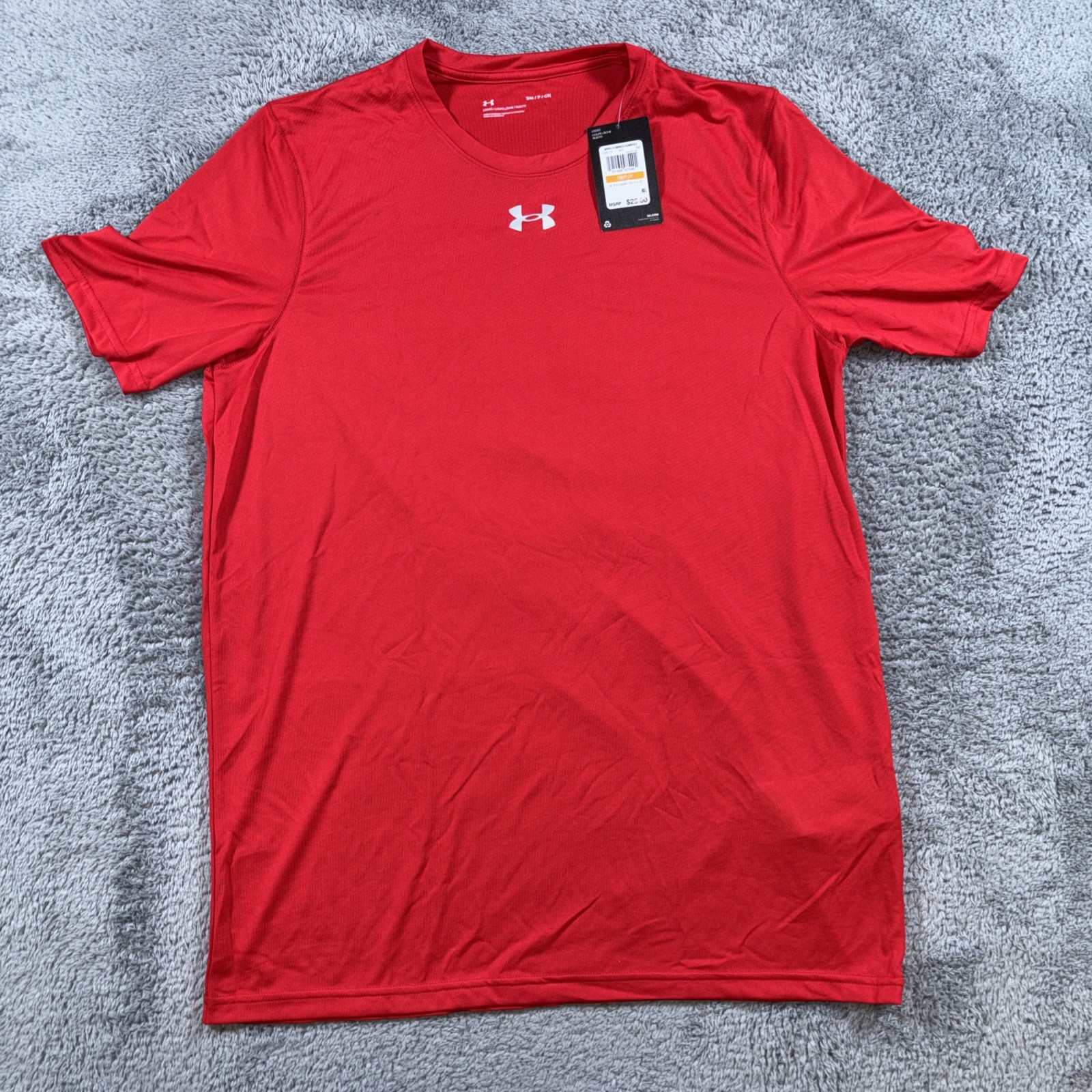 Men’s Under Armour Tech 2.0 T Shirt Red Sz Small NWT gallery