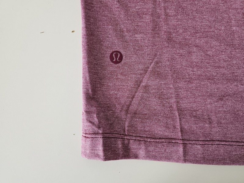 NWT LULULEMON HHDL Heathered Burgundy Evolution SS Polo Top Shirt Men's XL gallery