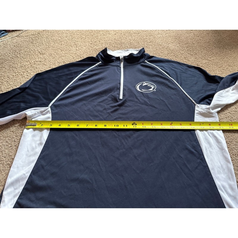Colosseum Penn State Mens 1/4 Zip Pullover Athletic Performance Nittany Lions gallery