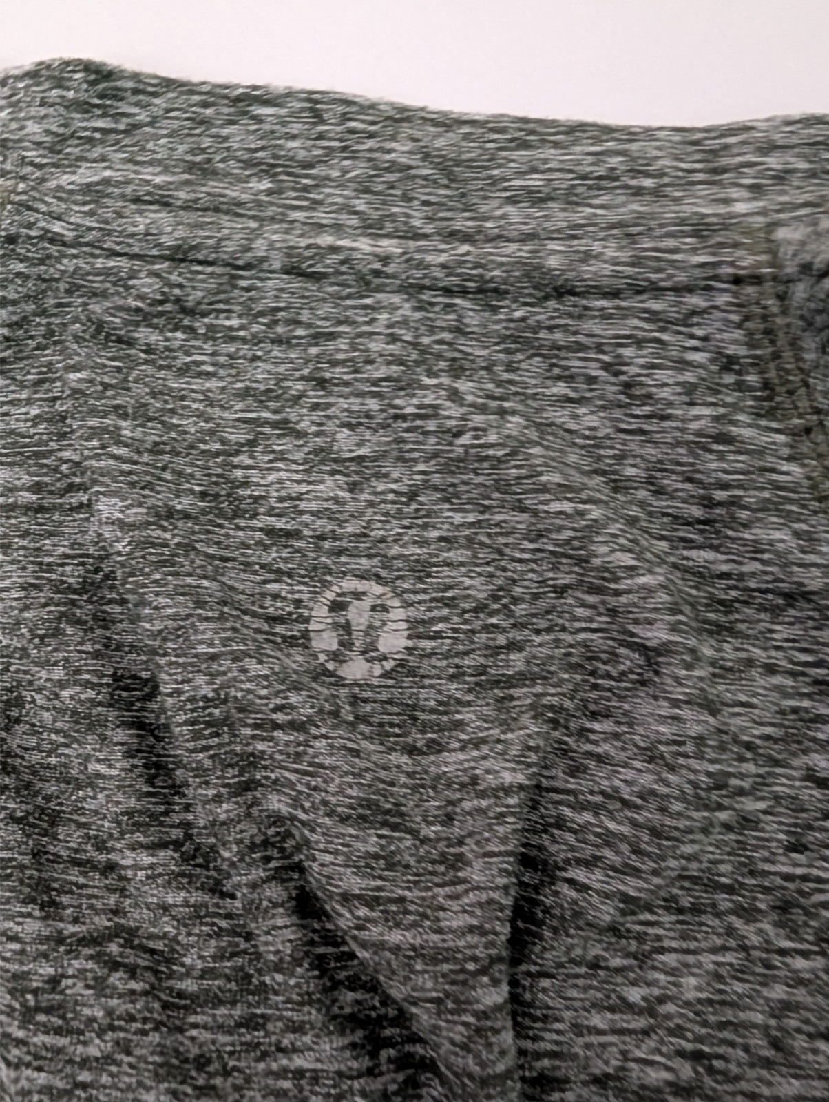 Lululemon Men Rulu Mock Neck Long Sleeve Shirt Heathered Grey Pullover XXL gallery