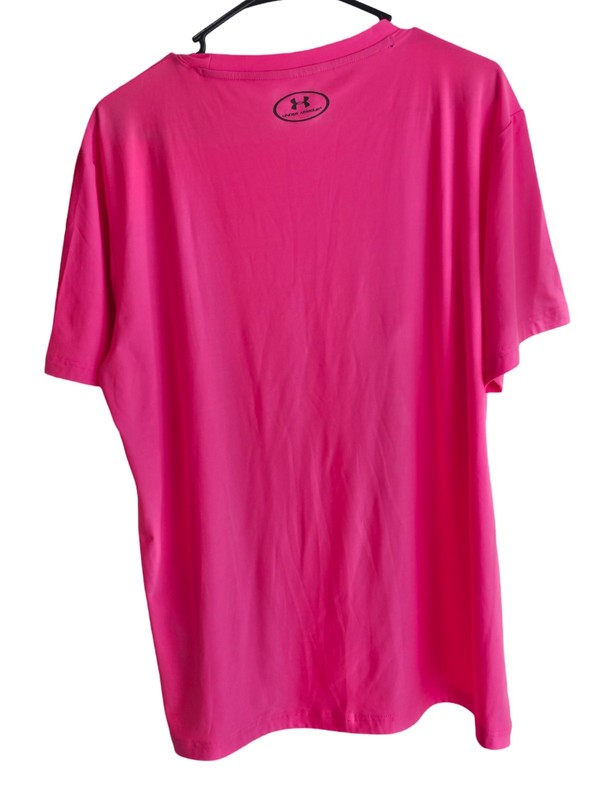 Mens L Under Armour Hot Pink Shirt gallery