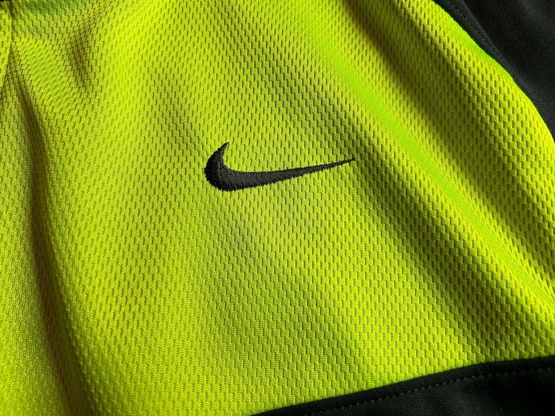 Nike 1/4 Zip Pullover Men’s L Large Black/Fluorescent Yellow Sweatshirt Jacket gallery