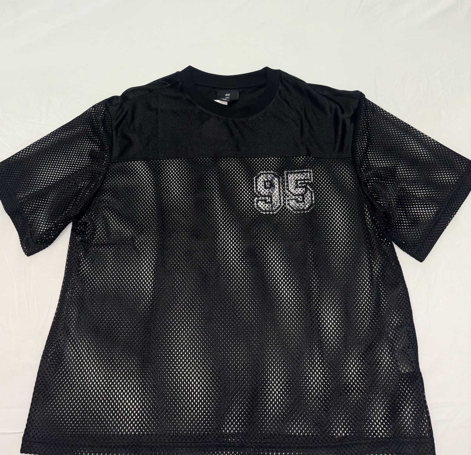 H&M Oversized Mesh Jersey Size Large gallery