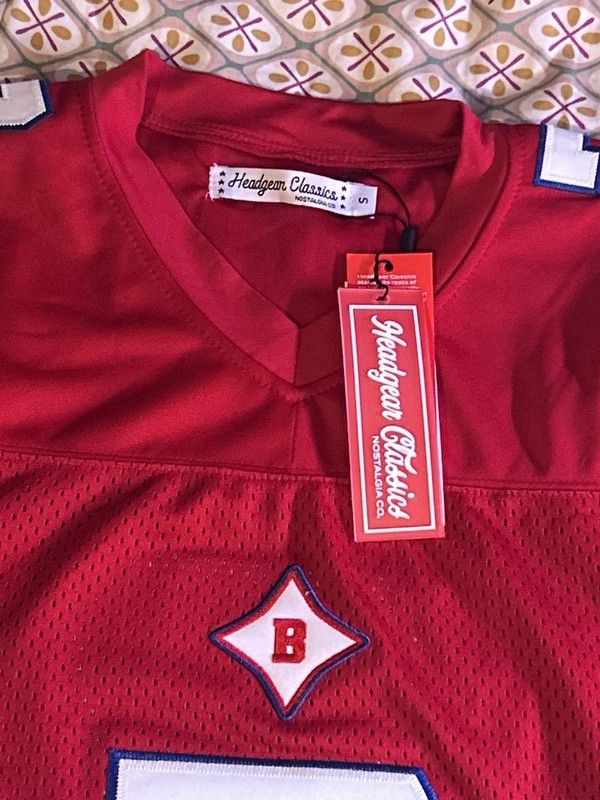 Headgear Classics Migos Rapper Quavo Berkmar High School Football Jersey Sz S gallery
