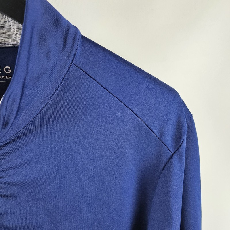 Maelreg Shirt Mens XL Navy Blue Performance 1/4 Zip Pullover gallery