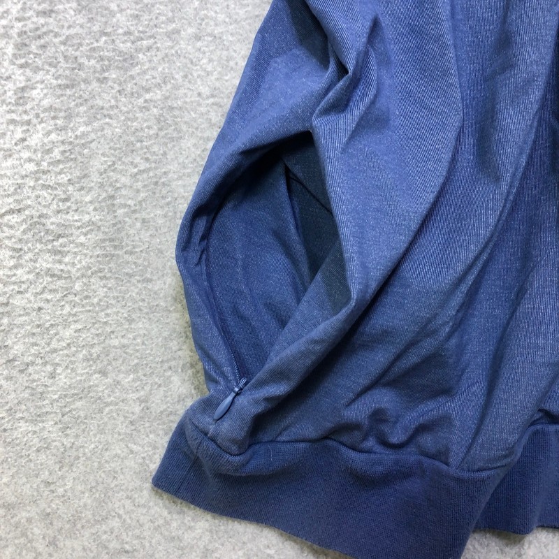Travis Mathew Pullover Men's Small Blue Golf Performance Pocket Quarter Zip gallery