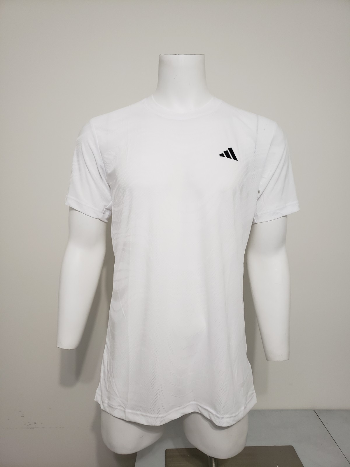 adidas Men's Tennis Pro Climacool+ FreeLift T-Shirt JG1120 White gallery