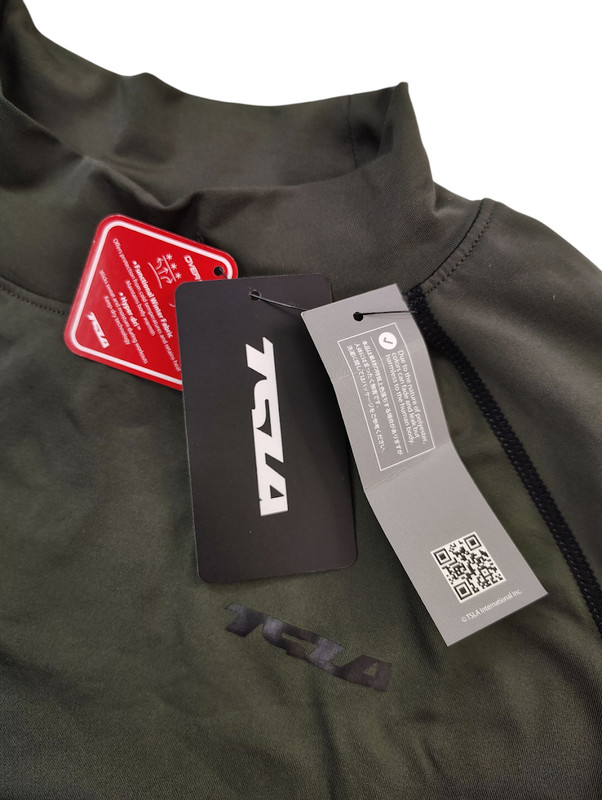 TSLA Compression Athletic Shirt - TESLA - Men Large - Green, Hyper-Dri Overheat gallery
