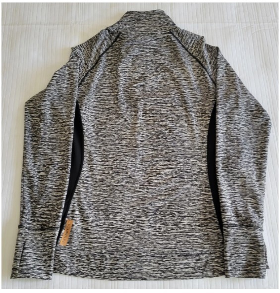 Men's Copper Fit 1/4 Zip Long Sleeve Pullover with Thumb Holes Size Large gallery