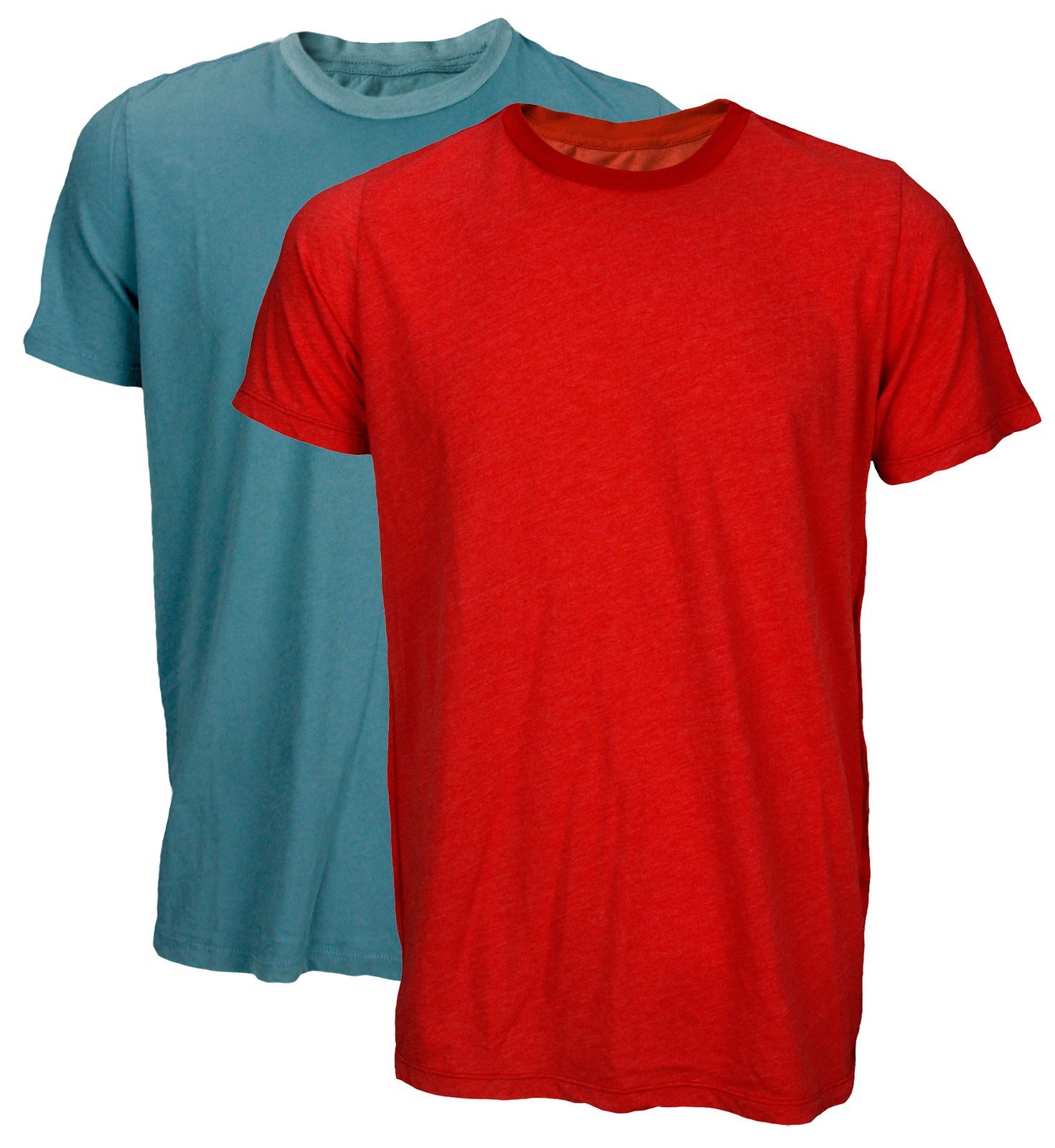 Big Star Men's Two Toned Collar T-Shirt, Color Options gallery