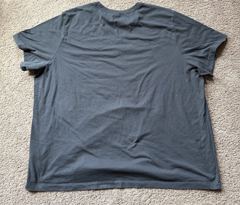 Nike Men's Dri-Fit Tee Shirt 4XL Dark Gray gallery