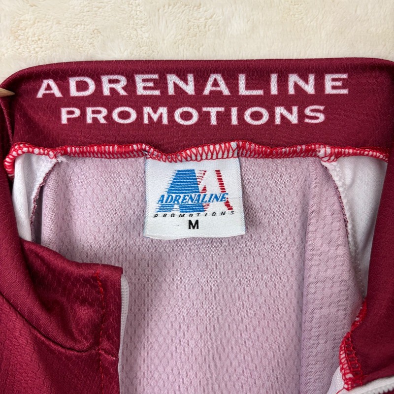 Adrenaline Promotions Alabama Cycling Jersey Shirt Size MED Roll Tide Football gallery
