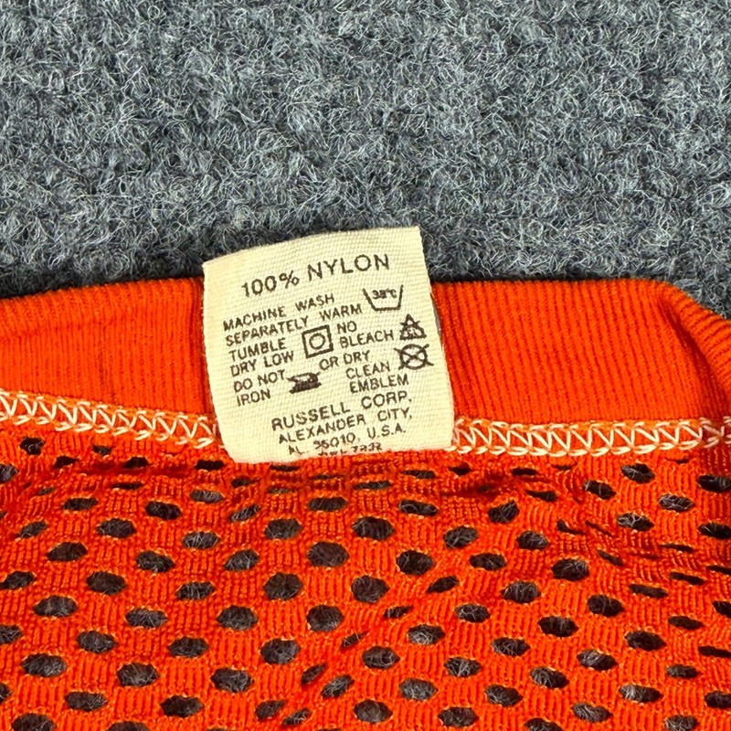 Vintage 70s Russell Athletic Mesh Football Practice Jersey Medium Clemson Tiger gallery