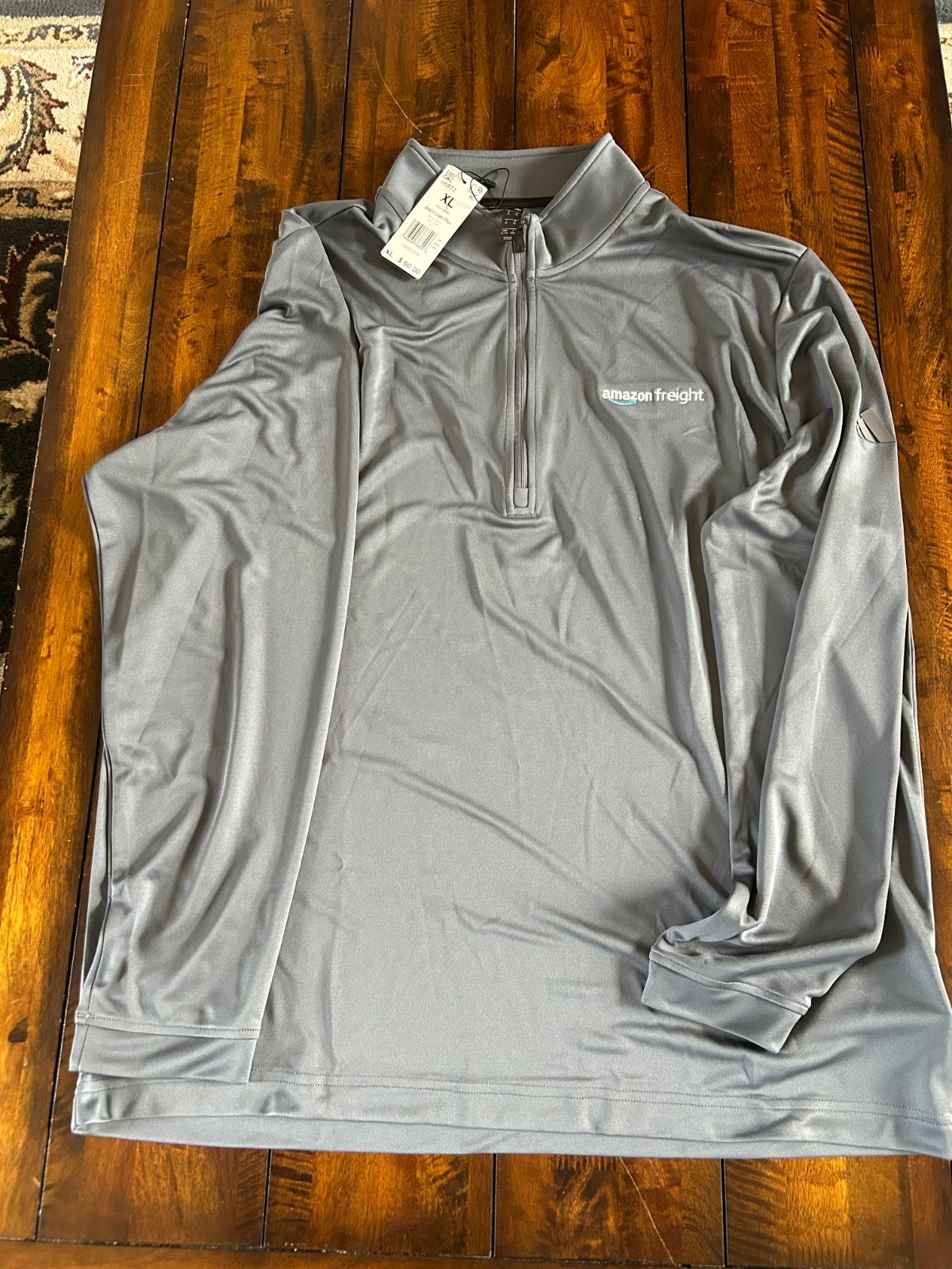 Adidas Amazon Freight Quarter Zip Lightweight Long sleeve Pullover XL NWT $60 gallery