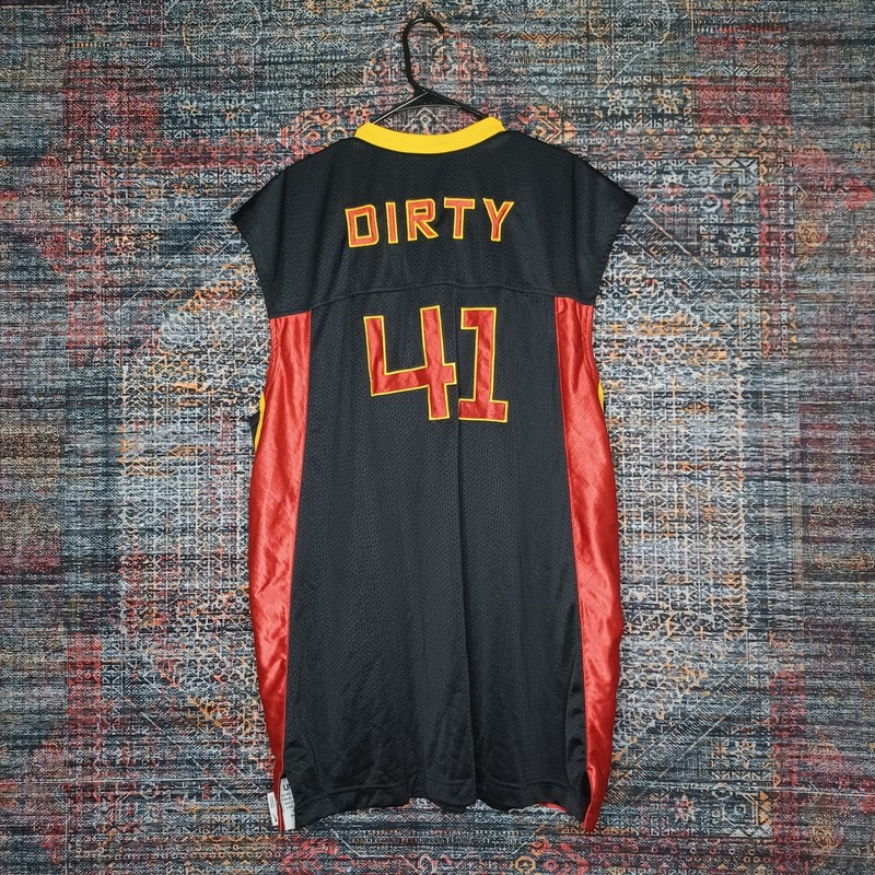 Vintage Nike Y2K mens United Ballers Dirty Dirk Nowitzki RARE sewn jersey XXL gallery