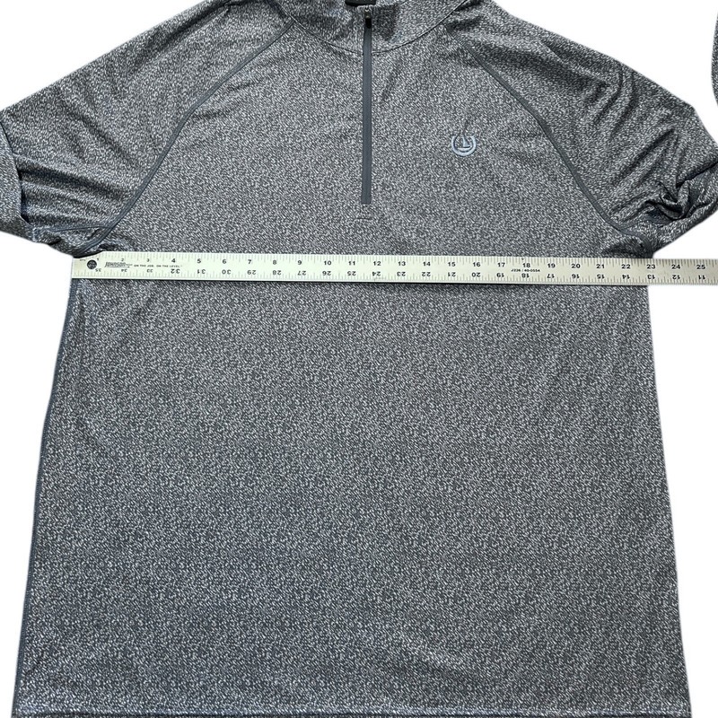 DUNNING GOLF Performance Pullover sz XL Blue 1/4 Zip Long Sleeve Resortwear gallery