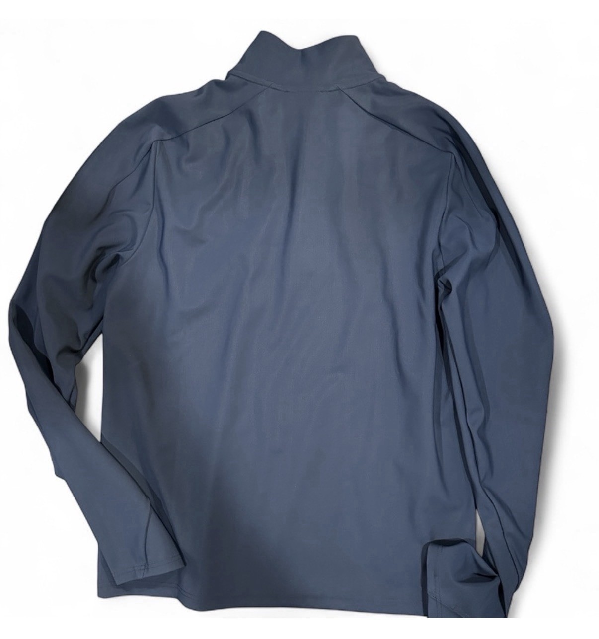 Brady Brand TechTrack Quarter Zip Pullover Navy Blue Athletic Performance Sz S gallery